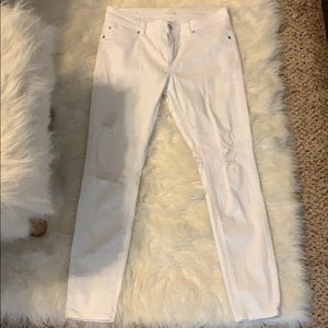 White Caslon jeans, size 28, EUC, skinny ankle fit